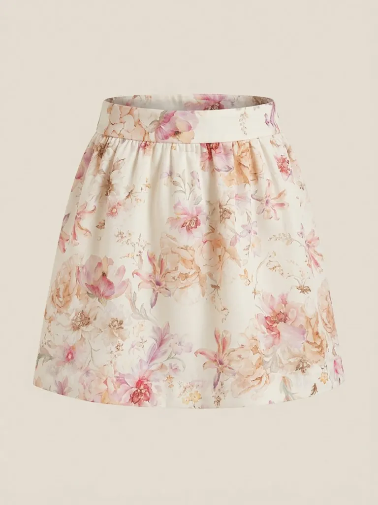 Floral skirt
