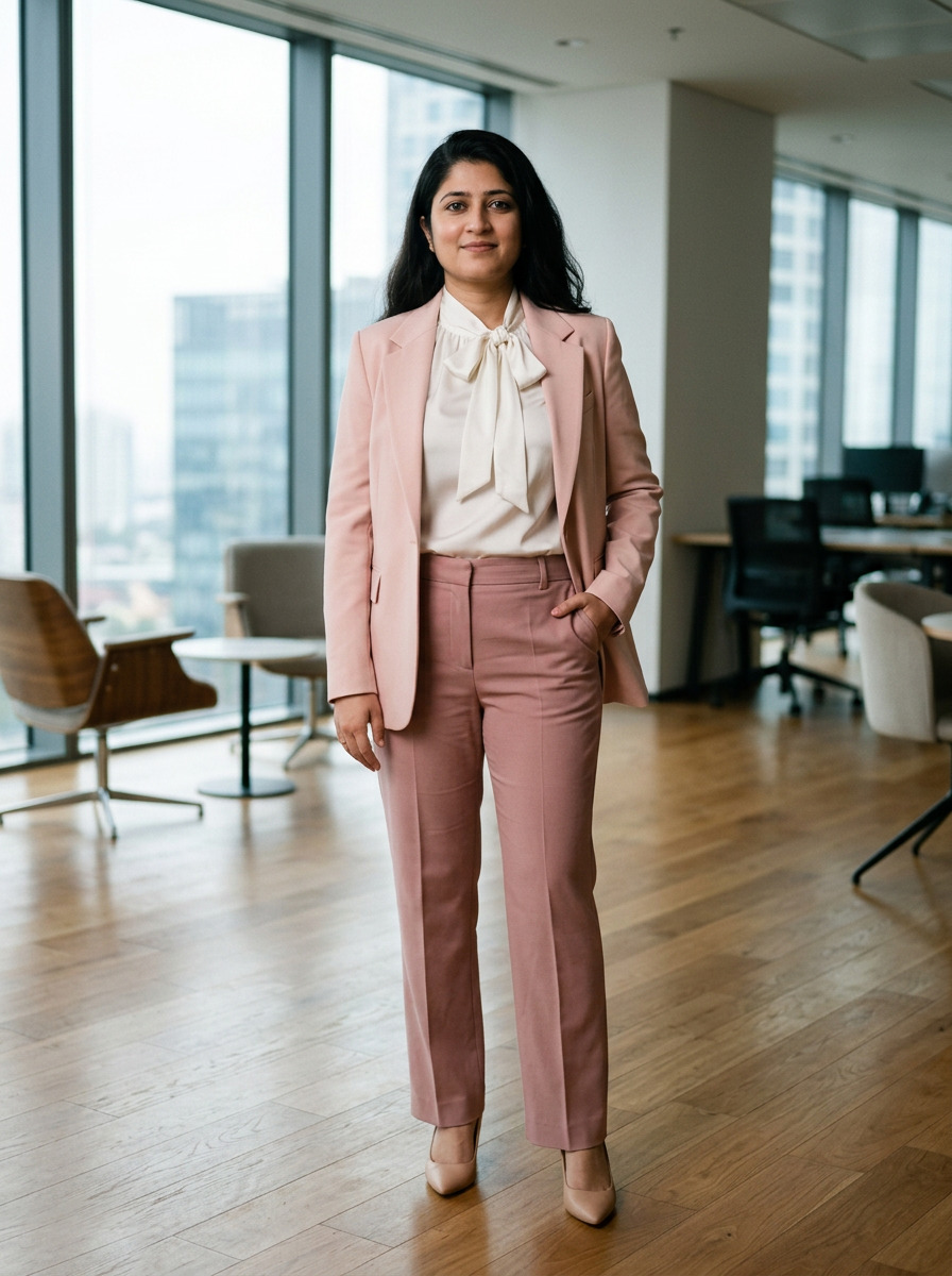 A curated look for a client meeting